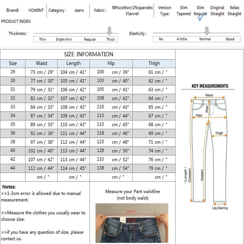 Men's Thin Straight-leg Loose Jeans Summer New Classic Style Advanced Stretch Loose Pants 7 Colors Available Size 35 42