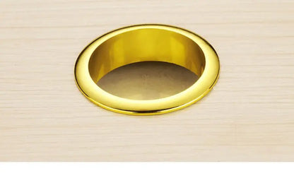 Computer Desk Cable Grommets Wire Hole Cover Cabinet Vent Decorative Ring Cable Outlet Port Furniture Hardware Desk Accessories