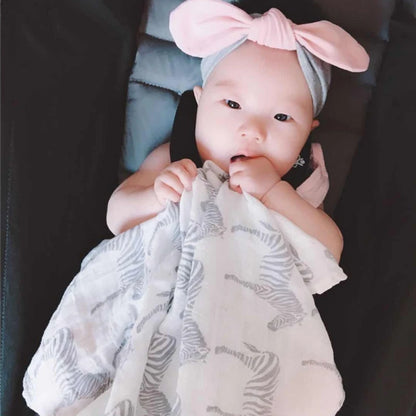 Hot New Baby Blankets Newborn Soft Organic Cotton Bamboo Baby Bibs Muslin Swaddle Wrap Feeding Burpy Towel Scarf Big Diaper