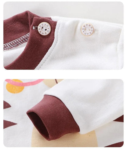 Cotton Baby Girl Clothes Winter Newborn Baby Clothing Set 2pcs Kids Clothes Set Spring Toddler Kids Clothes Pajamas Minnie Mouse