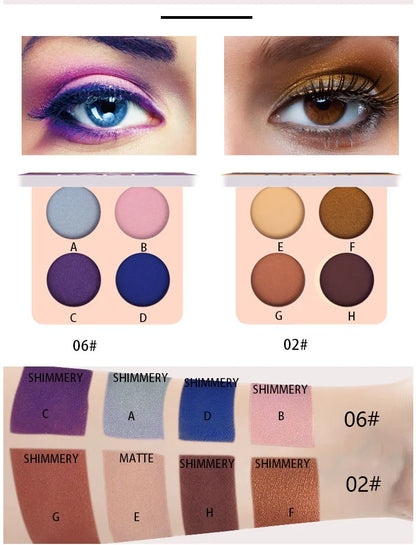 Matte Eyeshadow Palette Nude Minerals Professional Eye Shadow Powder Pigment Cosmetic Waterproof Matte Makeup Eyeshadow Pallete