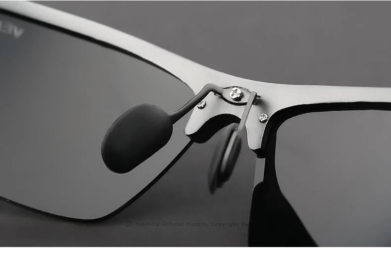 VEITHDIA Aluminum Magnesium Men's Sunglasses Polarized UV400 Coating Mirror Sun Glasses Outdoor Male Eyewear Accessories 6588