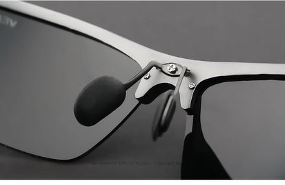 VEITHDIA Aluminum Magnesium Men's Sunglasses Polarized UV400 Coating Mirror Sun Glasses Outdoor Male Eyewear Accessories 6588