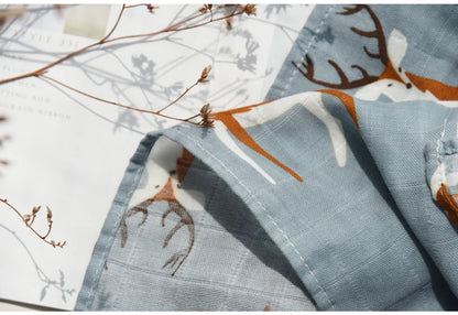 Hot New Baby Blankets Newborn Soft Organic Cotton Bamboo Baby Bibs Muslin Swaddle Wrap Feeding Burpy Towel Scarf Big Diaper