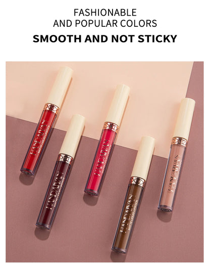 HANDAIYAN Gift 6PC/Set Matte Velvet Lip Gloss Waterproof Long-lasting Liquid Lipstick Cosmetic Beauty Keep 24 Hours Makeup