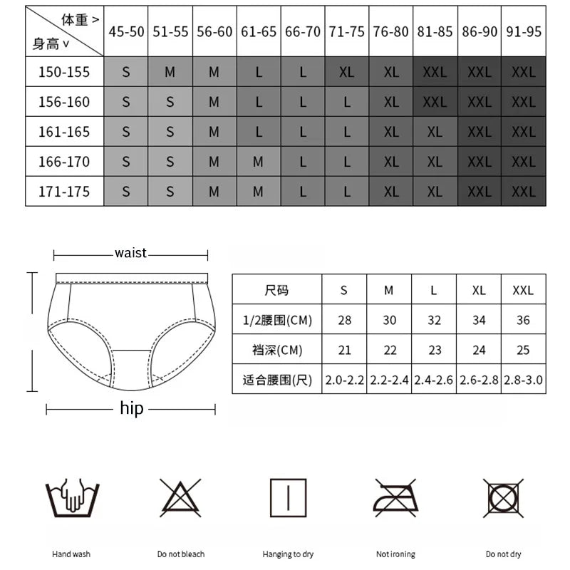 Striped Women's Panties Soild Women's Underwear Ladies Underpants Sexy V Panty Cotton Lingerie Female Soft Underpants S-XXL 1PCS