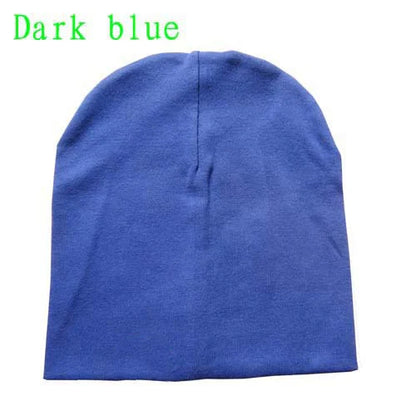 6M-3Y Baby Street Dance Hip Hop Hat Cotton Spring Autumn Toddler Cap Scarf for Boys Girls Winter Warm Solid Color Children