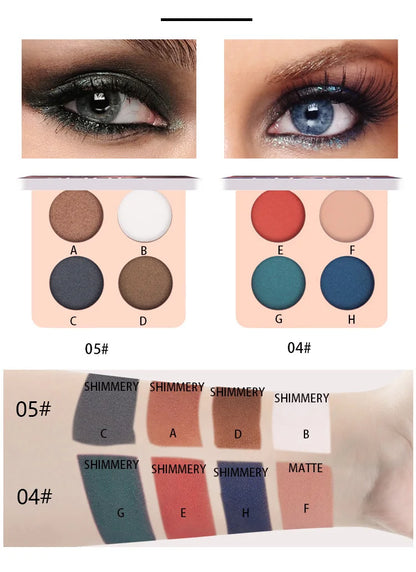 Matte Eyeshadow Palette Nude Minerals Professional Eye Shadow Powder Pigment Cosmetic Waterproof Matte Makeup Eyeshadow Pallete