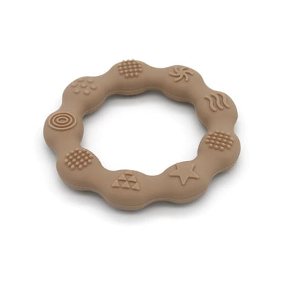 Baby Teether Health Care Molar Toy Tactile Cognition Food Grade Silicone Newborn Grip Teething Toys Baby Shower Gift BPA Free