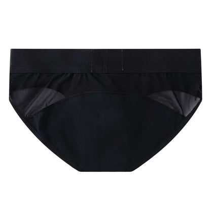 Jockmail Sexy Men's Underwear Briefs Cotton Low Rise Underpant Net yarn Lace , Breathable Summer Shorts calzoncillos hombre slip