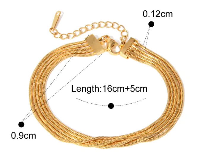 Golden Elegance Bracelet