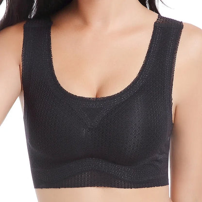 Plus Size Breathable Sports Bra