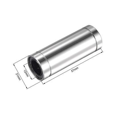 4/10pc LM6UU LM8UU LM10UU LM8LUU LM6LUU LM12UU LM3UU LM4UU LM14UU Long Type 8mm Linear Ball Bearing CNC Parts for CNC 3D Printer