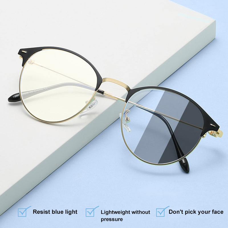 Photochromic Blue Light Blocking Glasses 2 In 1 Anti-ultraviolet Eyeglasses Anti Light Sunglasses For Men And Women