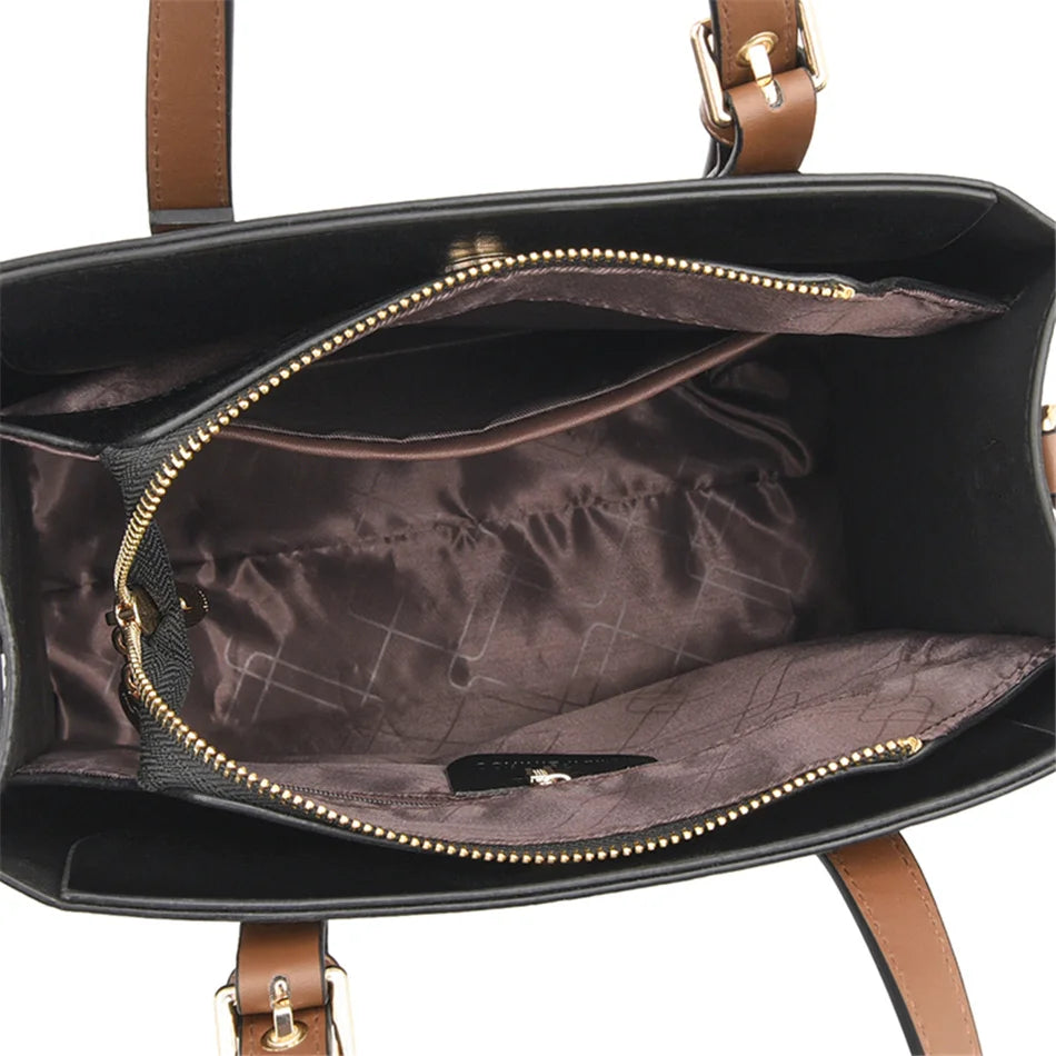 High Quality womens Luxury Handbags 3 Layers High capacity Women bags  Famous designer Crossbody Bag Shoulder Bag for Women Tote