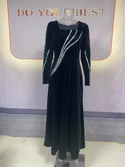 Eid Muslim Abaya for Women Party Dresses Jalabiya Ramadan Modest Morocco Dubai Abayas Kaftan Islam Vestidos Arab Long Robe