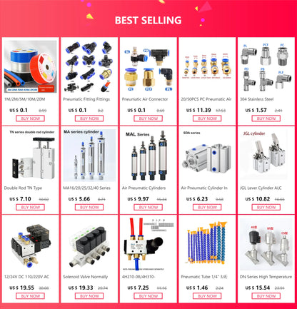 Pneumatic Fitting Fittings Quick Connector Air Water Hose Tube Connectors Plastic PU PY 4mm 6mm 8mm 10mm 12mm Push Into Plug