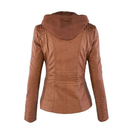 Women's Faux Leather Jacket