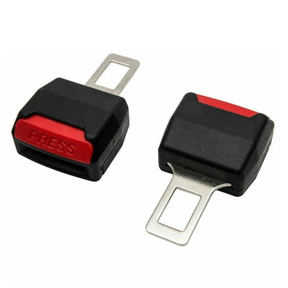 2 PCS Car Seat Belt Clip Extender Safety Seatbelt Lock Buckle Plug Thick Insert Socket Extender Safety Buckle