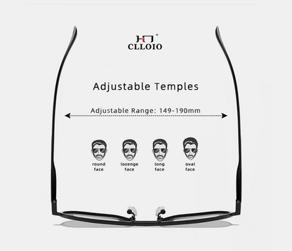 CLLOIO New Fashion Aluminum Photochromic Sunglasses Men Women Polarized Sun Glasses Chameleon Anti-glare Driving Oculos de sol