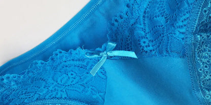 Cotton Briefs Lady 5 PCS/SET Lace Panty Underpants Seamless Panties For Women Lingerie