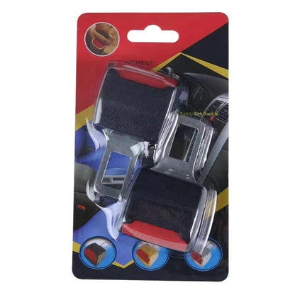 2 PCS Car Seat Belt Clip Extender Safety Seatbelt Lock Buckle Plug Thick Insert Socket Extender Safety Buckle