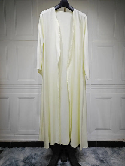 Eid Muslim Abaya for Women Cardigan Robe Jalabiya Arabic Ramadan Dresses Modest Morocco Dubai Abayas Kaftan Islam Vestidos