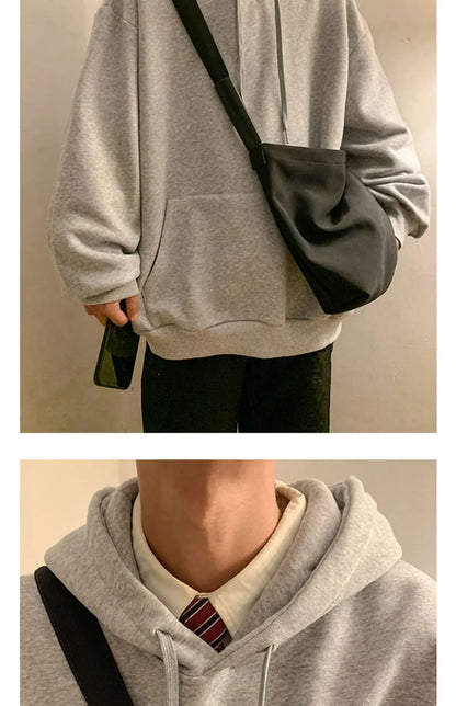 6 Colors Spring Autumn Solid Hoodie Men Harajuku Fashion Casual Oversized Hoodies Women Loose Hooded Sweatshirt Streetwear Y2k