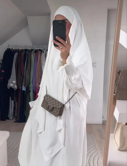 Modest Abaya for Women Dresses Muslim Jalabiya Eid Ramadan Morocco Saudi Long Robe Dubai Abayas Kaftan Islam Arabic Vestidos