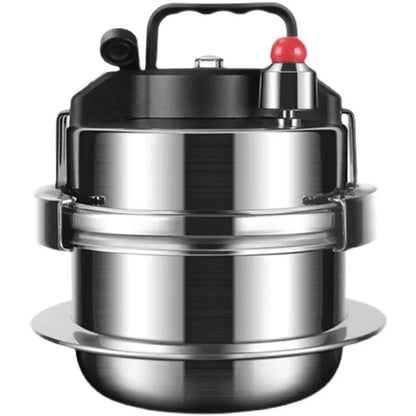1.2L/1.6L Gas Induction Cooker Universal Mini Stainless Steel Pressure Cooker Pot Soup Rice Multifunctional Household Stew Pan
