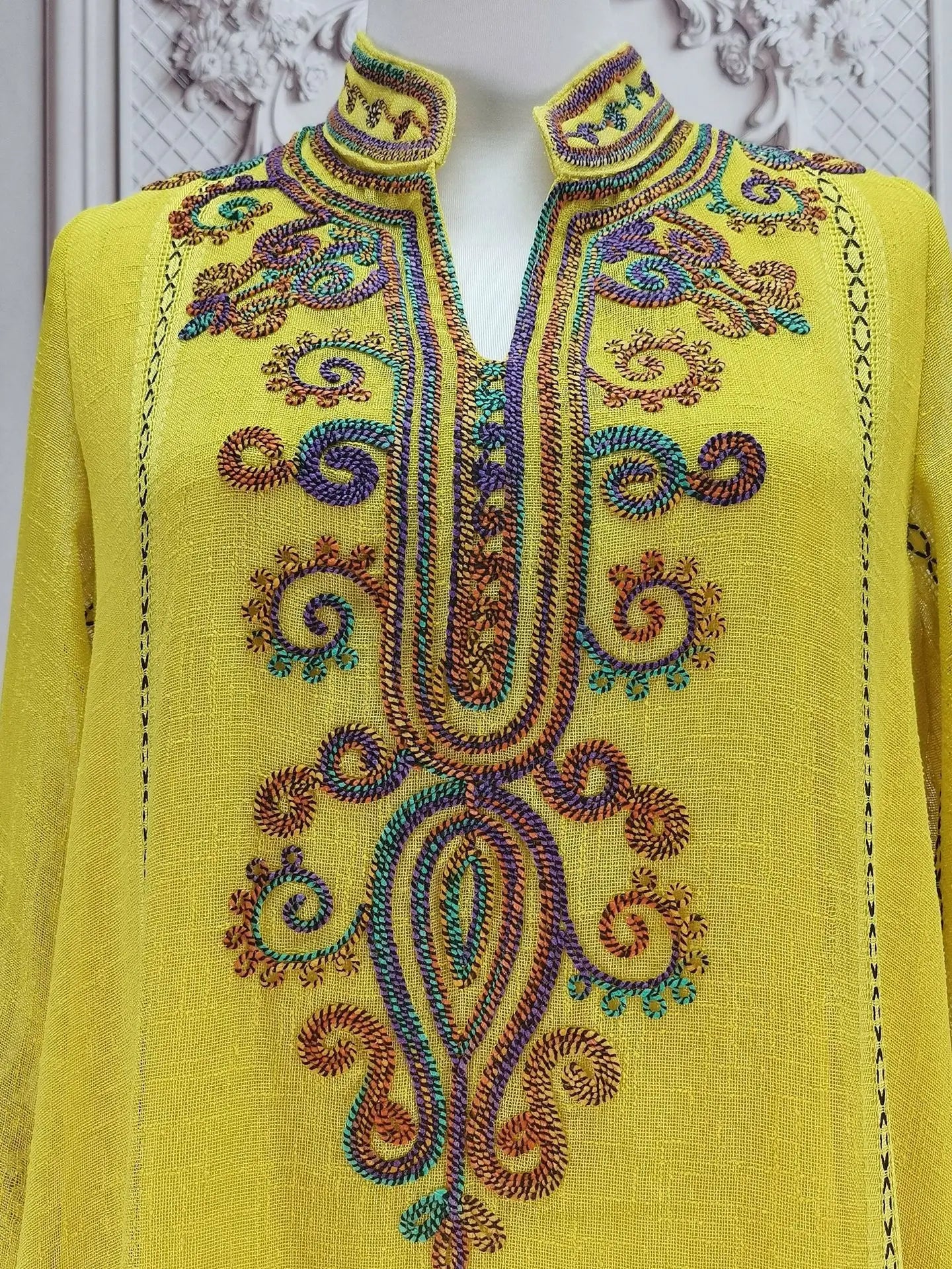 Muslim Abaya for Women Party Dresses Embroidery Long Robe Eid Ramadan Dubai Abayas Kaftan Arab Jalabiya Modest Vestidos Morocco