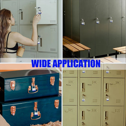 Padlock Anti-theft Antipick Rustproof Household Lock Big Door Lock Small Door Lock Dormitory Cabinet Lock Thick Iron Lock