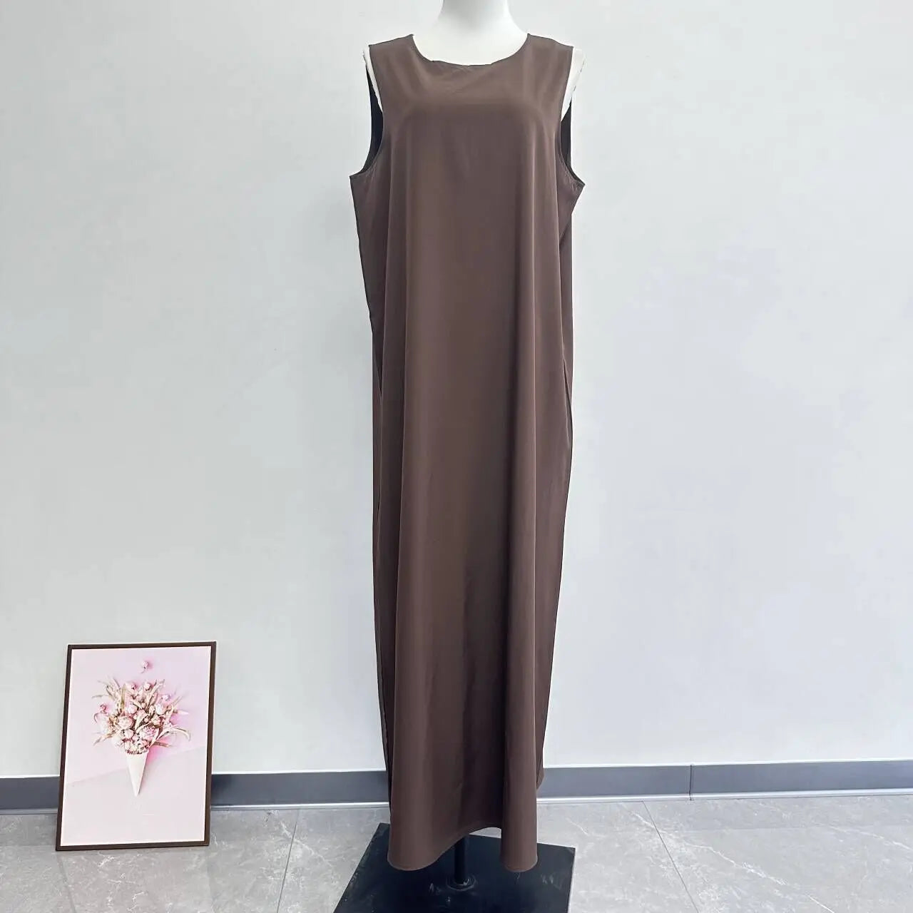 Muslim Women Dress Two Piece Set Eid Ramadan Morocco Dubai Open Abayas Vestidos Arab Cardigan Robe Suit Islam Modest Kaftan