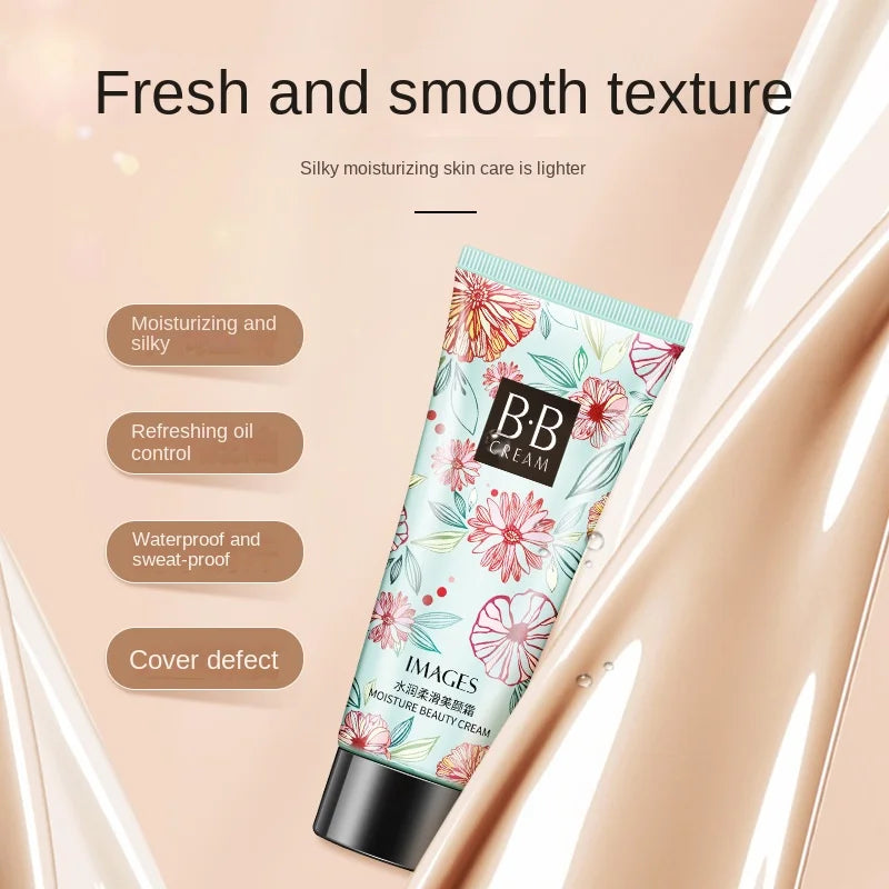 Waterproof BB Cream Liquid Concealer Matte Full Coverage Acne Scars Dark Circles Foundation Whitening Lasting Makeup Cosmetics