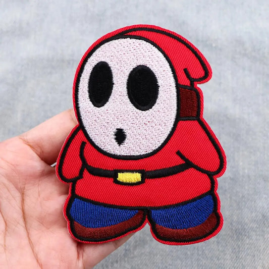 Cute Ghost Patch On Clothes DIY Iron On Patches Stickers Embroidered Patches for Clothing Badges Halloween Accessories