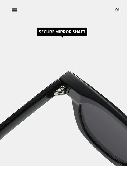 Ins Popular Women Square Sunglasses Men Vintage Rivets Punk Female Shades UV400 Fashion Male Sun Glasses