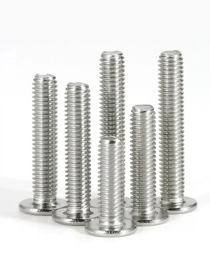 M6 M8 M10 M12 CM Hex Hexagon Socket Ultra Thin Super Low Flat Wafer Head Allen Cap Screw Bolt 304 stainless steel Length 6~120mm