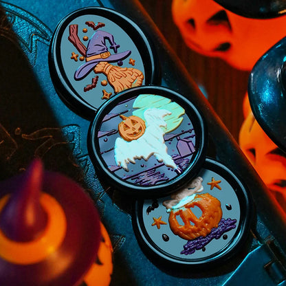 Halloween Stamp Copper Head Wax Seal Skeleton Ghost Pumpkin Witch Sealing Tool DIY Scrapbooking Envelope Invitation Card Decor