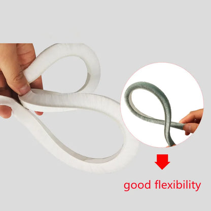 3Meters/5Meters Brush Strip Self Adhesive Door Window Sealing Strip Home Door Window Sound Insulation Wind-proof Strip Gasket