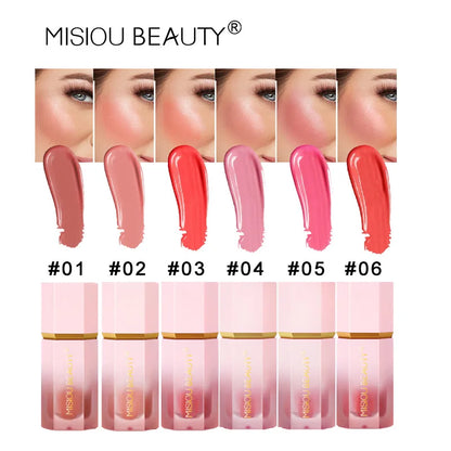 New Natural Long-lasting, Waterproof Contouring and Brightening Liquid Blush Stick Makeup for Women Daily Use All Skin Types