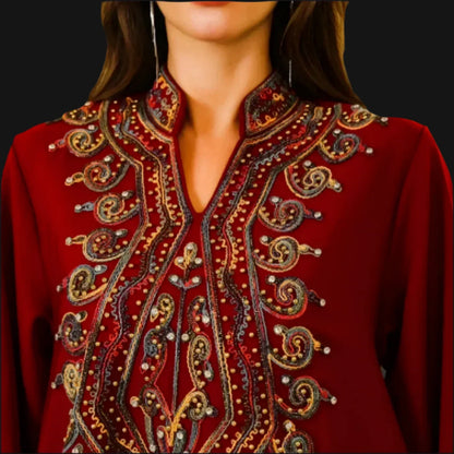 Ramadan Eid Moroccan Kaftan Abaya for Women Dress Jalabiya Party Long Robe Dubai Vestidos Saudi Muslim Modest Dresses Abayas