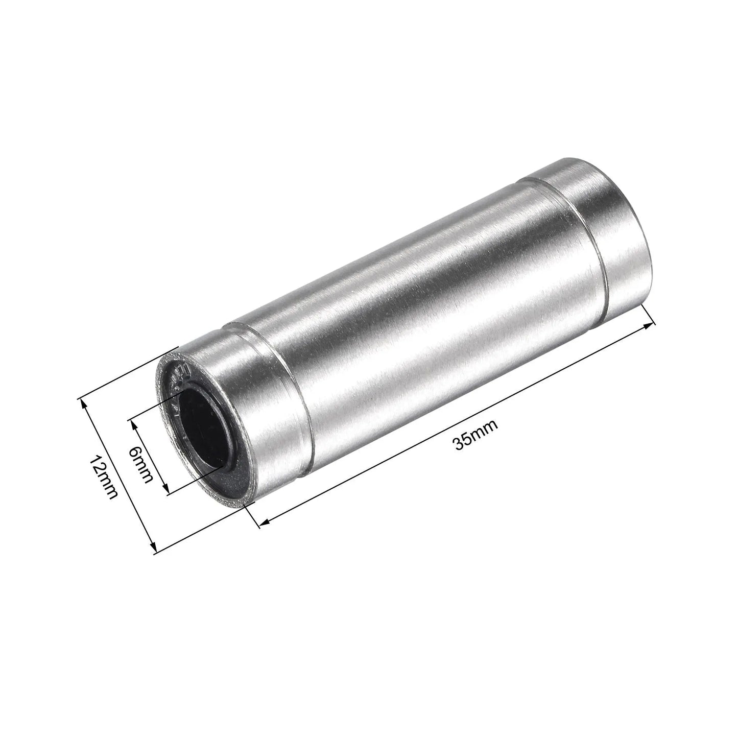 4/10pc LM6UU LM8UU LM10UU LM8LUU LM6LUU LM12UU LM3UU LM4UU LM14UU Long Type 8mm Linear Ball Bearing CNC Parts for CNC 3D Printer