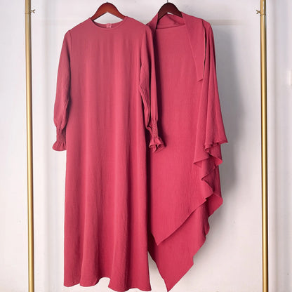 Modest Abaya for Women Dresses Muslim Jalabiya Eid Ramadan Morocco Saudi Long Robe Dubai Abayas Kaftan Islam Arabic Vestidos