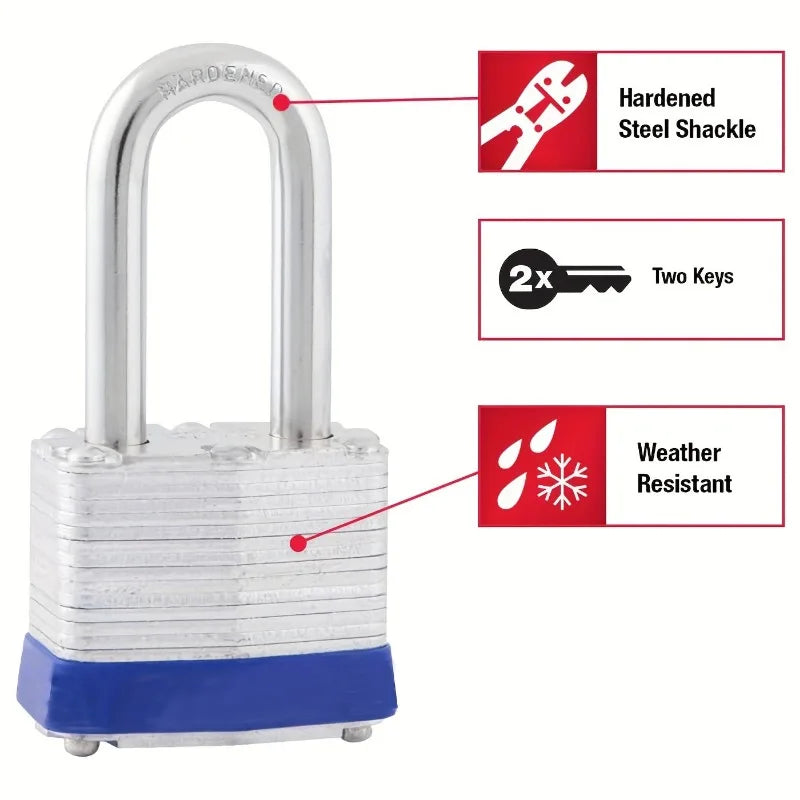 Padlock Anti-theft Antipick Rustproof Household Lock Big Door Lock Small Door Lock Dormitory Cabinet Lock Thick Iron Lock