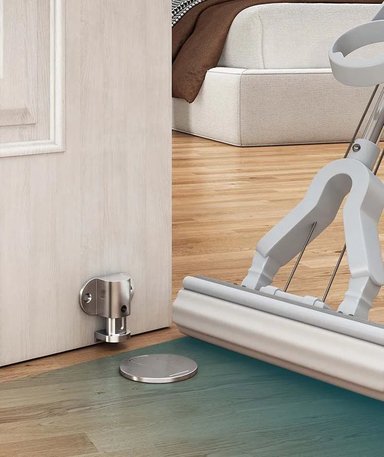 Punch-free Invisible Door Stop Strong Magnetic Household Bedroom  Touch  Stop Bathroom Floor Stop Anti-collision