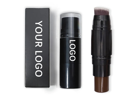 Double-headed Concealer Stick Private Label 2in1 Repairing Brightens Skin Tone Waterproof Sweatproof Trimming Face Makeup Custom
