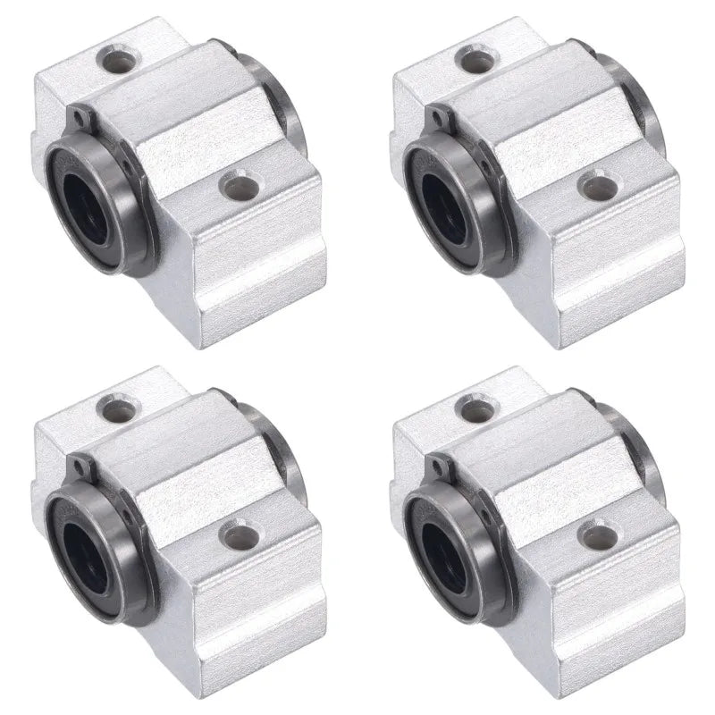 4/10pc LM6UU LM8UU LM10UU LM8LUU LM6LUU LM12UU LM3UU LM4UU LM14UU Long Type 8mm Linear Ball Bearing CNC Parts for CNC 3D Printer