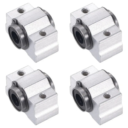 4/10pc LM6UU LM8UU LM10UU LM8LUU LM6LUU LM12UU LM3UU LM4UU LM14UU Long Type 8mm Linear Ball Bearing CNC Parts for CNC 3D Printer