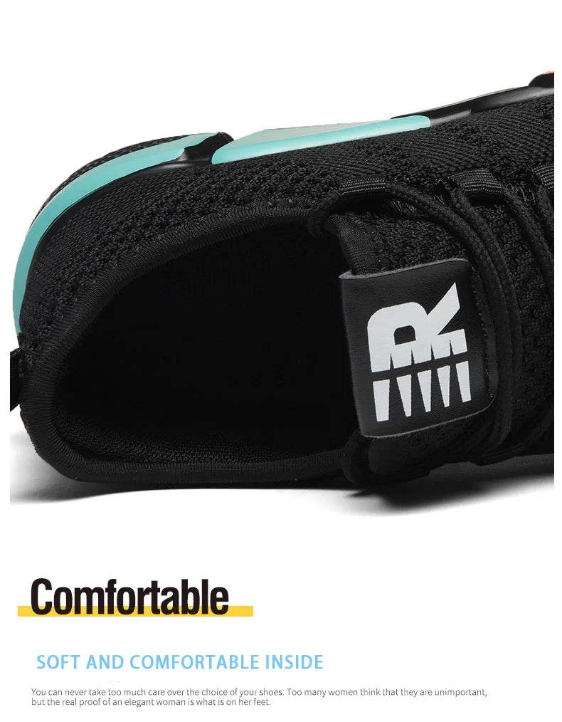 Women Shoes Fashion Casual Shoes for Women Breathable Walking Mesh Flat Shoes Woman Tenis Feminino Female Shoes Plus Size 42