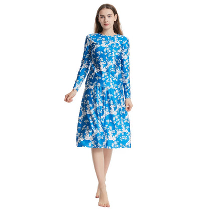 Summer Women Swimwear Islamic Beach Suits Muslim Lady Three-Piece Modest Long Sleeves Tops Skirts Burkinis Swimsuit for Female